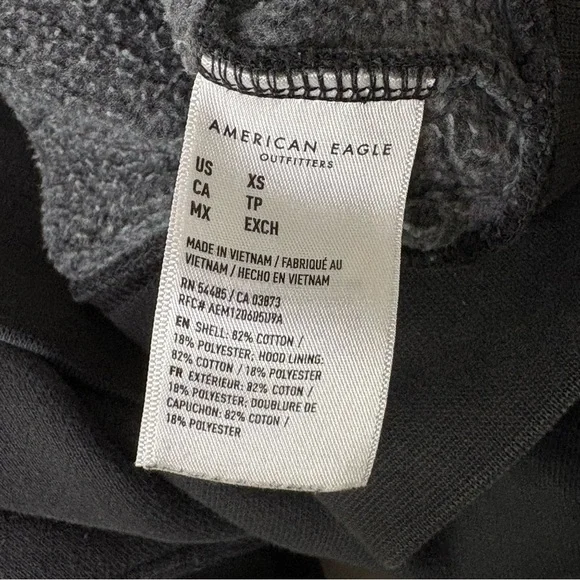 DISNEY x AE Mickey Mouse Fireworks Trees Oversized Retro Hoodie Sweatshirt XS - Picture 6 of 12